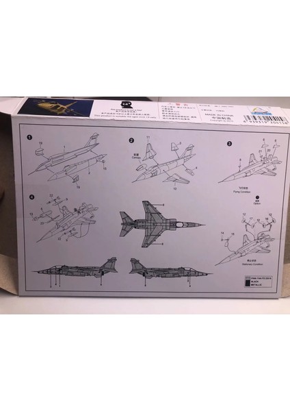 80424 Abd F-20 Stili Lastic Monte Fighter Askeri Montaj Uçak Modeli Abd Sscb Ingıltere Ikinci Dünya Savaşı Uçak Mini Kum Masa Oyuncak (Yurt Dışından)