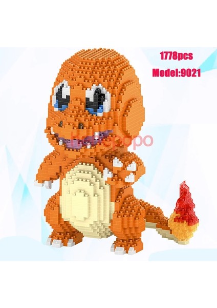 9021 Kutu Stili Yok Mikro Blok Büyük Model Anime Blok+Adet Mini Tuğlalar Dıy Oyuncak Mikro Yapı Taşı Oyuncakları Müzayede Modeli Oyuncak Çocuk Hediyeleri (Yurt Dışından)