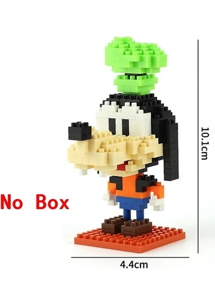 Gümüş Tarzı Plastik Mini Bloklar Mickey Minnie Donald Duck Karikatür Diy Modeli Mikro Yapı Tuğla Blokları Aksiyon Figürleri Oyuncaklar Çocuklar Için (Yurt Dışından)