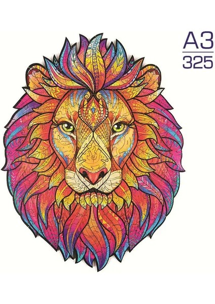 Gou-26-A3 Stili 2022 Madalya Hayvan Bulmacalar Ahşap Yetişkinler Çocuklar Için Yapboz Gizemli 3D Bulmaca Hediyeler Interaktif Oyunlar Oyuncak Eğitici Çocuk Oyuncakları (Yurt Dışından)