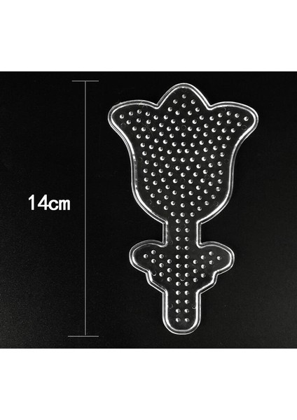 Lale Tarzı 5mm Hama Boncuk Oyuncak Dıy Pupukou Boncuk Aracı Eğitim Tangram Yapboz Pegboard Şablon Çocuk Oyuncakları Çocuklar Için (Yurt Dışından)