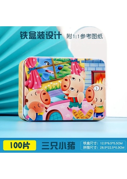 Qw-10 Stili Sıcak Ahşap Yapboz Çocuklar Karikatür Yapbozlar Bebek Eğitici Öğrenme Çocuklar Için Interaktif Oyuncaklar Noel Hediyeleri (Yurt Dışından)