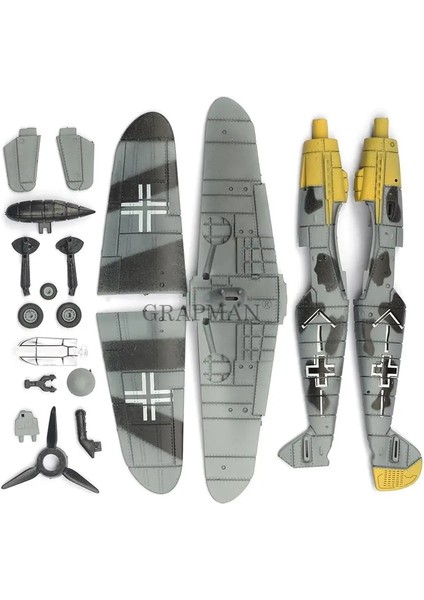 Kasırga Pembe Tarzı Ikıncı Dünya Savaşı Alman BF109 Ingıltere Hurricane Fighter 4d Birleştirin Fighter Askeri Uçak Modeli Arms Yapı Taşları Oyuncaklar Boys Için (Yurt Dışından) modelleri
