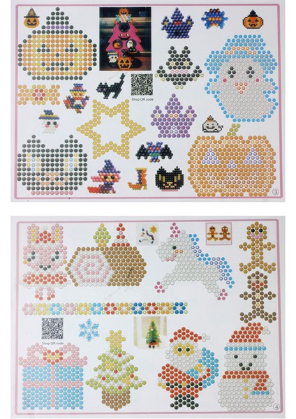 Mavi Stil Çocuklar Cadılar Bayramı Bulmaca 3D Su Yapışkan Boncuk Oyuncaklar Bebek Speelgoed Noel Sprey Boncuk Çocuklar Için Eğitici Oyuncaklar Juguetes (Yurt Dışından) fırsatları