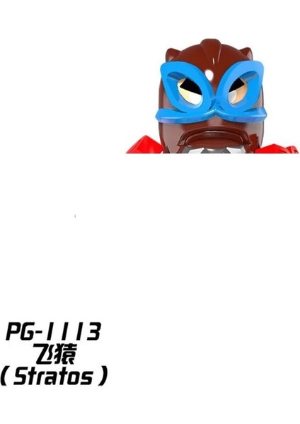 PG1113 Kutu Stili Olmadan Eğitici Yapı Taşları Zodak Rattlor He-Man Masters Ram Man Paker Ske Letor Trı-Kloldren Hediyelik Oyuncaklar PGG8094 (Yurt Dışından)