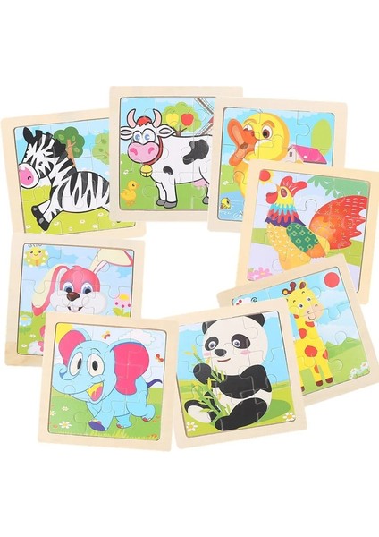 Mini Pt Zebra Stili Ahşap Yapbozlar Çocuklar Yetişkinler Araç Yapbozları Ahşap Oyuncaklar Öğrenme Eğitimi Çevresel Oyuncakları Birleştirin Eğitici Oyunlar (Yurt Dışından) indirimleri