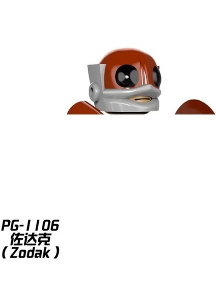 PG1106 Kutu Stili Olmadan Eğitici Yapı Taşları Zodak Rattlor He-Man Masters Ram Man Paker Ske Letor Trı-Kloldren Hediyelik Oyuncaklar PGG8094 (Yurt Dışından)