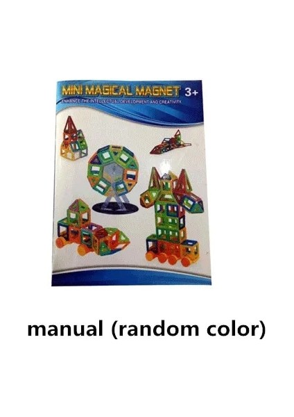 Manuel Stil 1 Adet Mini Manyetik Dıy Yapı Taşları Parçaları Yeni Yürümeye Başlayan Çocuklar Için Inşaat Oyuncakları Tasarımcı Manyetik Oyuncaklar Mıknatıs Modeli Yapı Oyuncakları (Yurt Dışından)