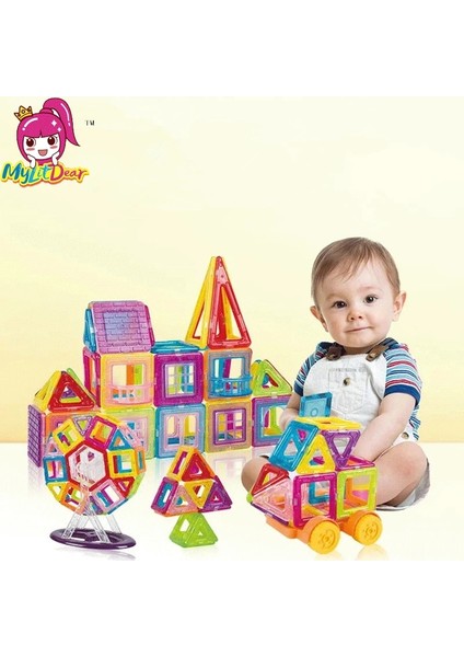 Manuel Stil 1 Adet Mini Manyetik Dıy Yapı Taşları Parçaları Yeni Yürümeye Başlayan Çocuklar Için Inşaat Oyuncakları Tasarımcı Manyetik Oyuncaklar Mıknatıs Modeli Yapı Oyuncakları (Yurt Dışından) fiyatları