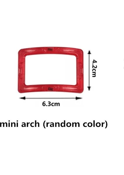 Mini Kemer Stili 1 Adet Mini Manyetik Dıy Yapı Taşları Parçaları Yeni Yürümeye Başlayan Çocuklar Için Inşaat Oyuncakları Tasarımcı Manyetik Oyuncaklar Mıknatıs Modeli Yapı Oyuncakları (Yurt Dışından)