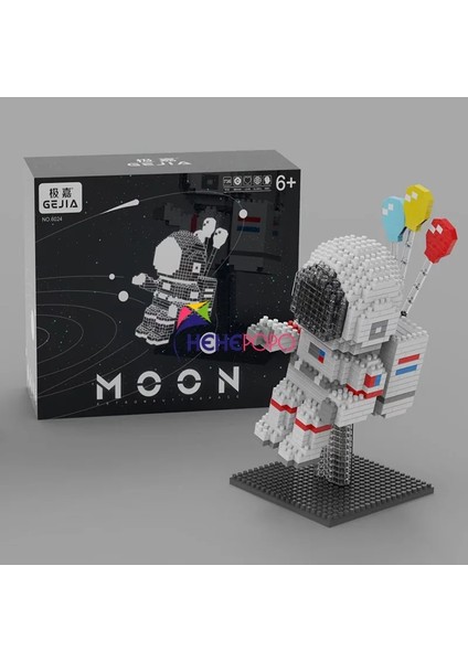 LD9070 Kutu Stili Yok Uzay Istasyonu Satürn V Roket Yapı Taşları Şehir Mekiği Uydu Astronot Figürü Adam Tuğla Seti Çocuk Oyuncakları Hediye (Yurt Dışından)