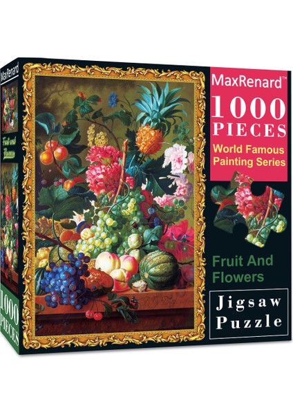 New York Sokak Görünümü Stili Yetişkinler Için Maxrenard Puzzleeces 48*69CM Meyve ve Çiçekler Kağıt Sanatı Bulmacalar Yağlıboyalar Oyuncaklar Ev Duvar Dekorasyonu Için (Yurt Dışından)