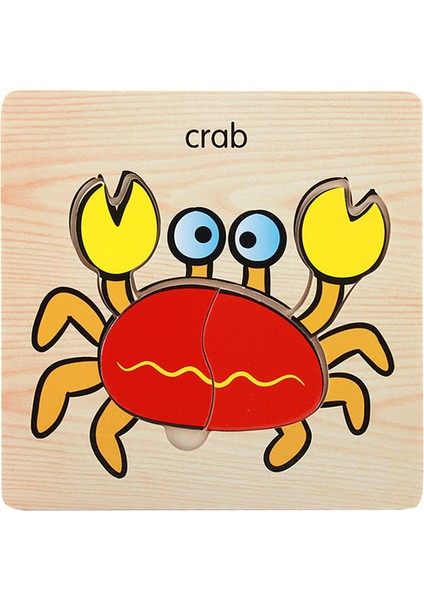 No.28 Stili Artoon Ahşap Hayvan ve Ulaşım 3D Yapboz Yapboz Ahşap Oyuncaklar Zeka Çocuklar Için Bebek Erken Eğitici Oyuncak (Yurt Dışından)