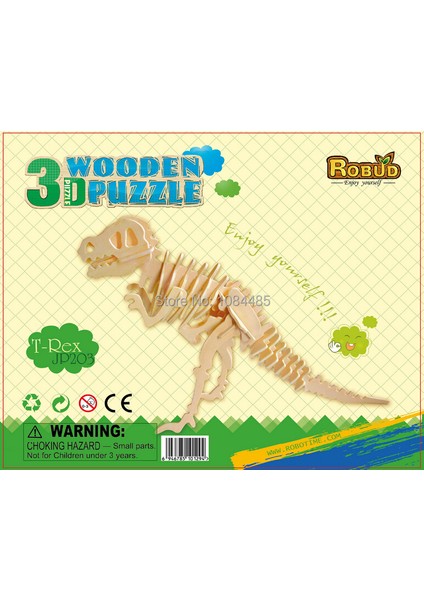 Flamingo Tarzı Dıy Çocuklar 3D Ahşap Bulmacalar Hayvan Uçak Modeli Montaj Yapı Kitleri Çocuklar Için Eğitici Oyuncaklar (Yurt Dışından)