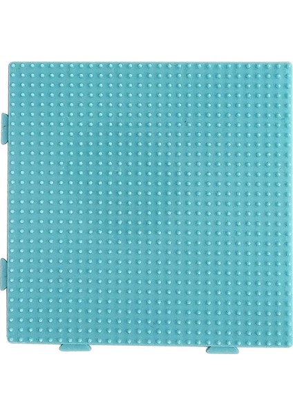 Pengfu Shop Yeşil Stil Yantjouet 5mm Hama Boncuk Pegboard Beyaz Yeşil Nokta Şeffaf Şablon Kurulu Kare Aracı Dıy Şekil Malzeme Kurulu Yapboz (Yurt Dışından)