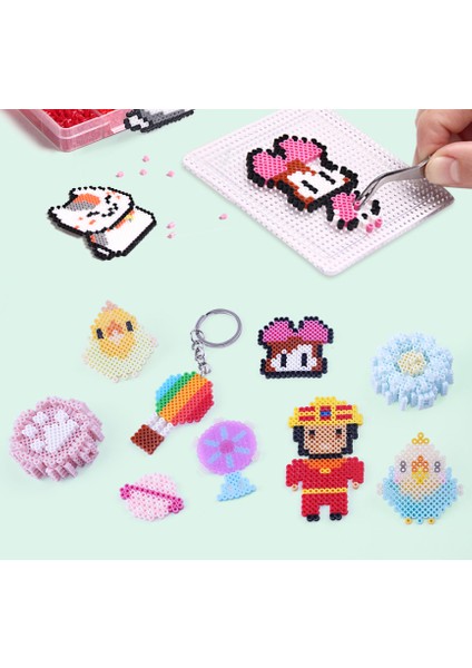 T14 Stili Kutusu Hama Boncuk Mini Perler Repleolors Sigorta Boncuk Demir Boncuklar Çocuklar Için Diy Bulmacalar Yüksek Li El Yapımı Hediye (Yurt Dışından)