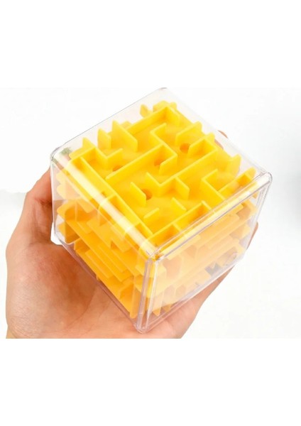 Yeşil 4.2cm Stili 3D Labirent Sihirli Küp Altı Taraflı Bulmaca Hız Küp Haddeleme Topu Sihirli Küpler Labirent Oyuncaklar Çocuklar Için Montessori Eğitici Oyuncaklar (Yurt Dışından)