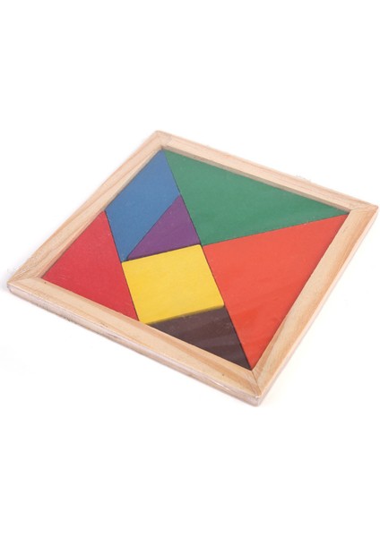 Pengfu Shop M Tarzı 1 Adet Renkli 3D Bulmaca Ahşap Tangram Matematik Oyuncaklar Tetris Oyunu Çocuk Okul Öncesi Magination Entelektüel Eğitici Oyuncak Çocuklar Için (Yurt Dışından)