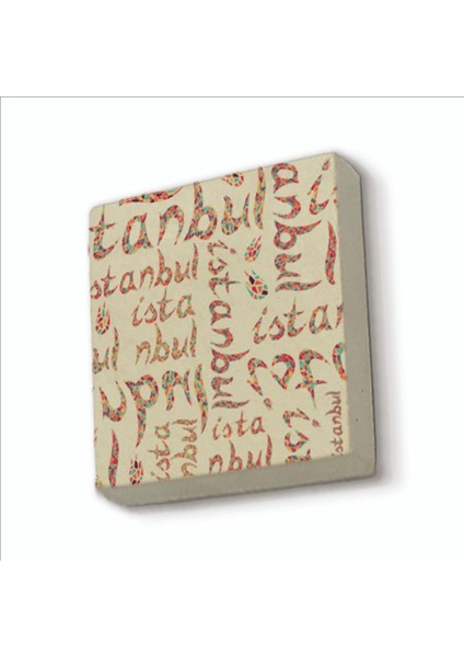 Istanbul Baskılı Doğaltaş MAGNETKRT-057BUZDOLABI Süsü