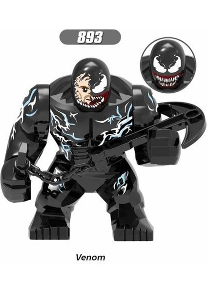 No.26 Tarzı Süper Kahraman Teknolojisi Hulk Thor Deadpool Örümcek Figürler Yapı Taşları Eğitici Oyuncaklar Çocuk Hediyeleri (Yurt Dışından)