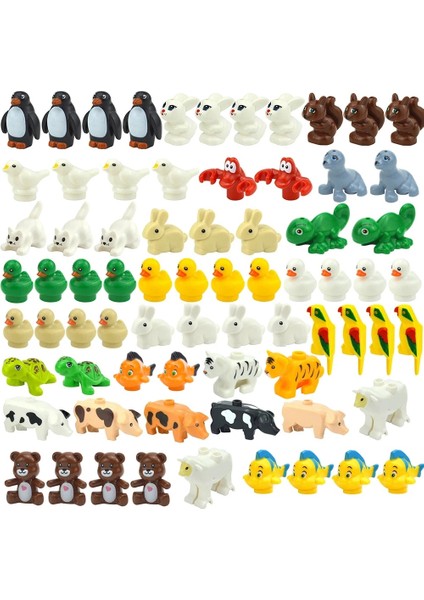 5 Adet Domuz E Tarzı Moc Şehir Hayvan Tuğla Yapı Taşları Yaratıcı Pet Hayvanat Bahçesi Köpek Ördek Kaplumbağa Penguen Kedi Domuz Yumurtaları Kuş Tavşan Dıy Model Oyuncaklar Çocuk Için (Yurt Dışından)