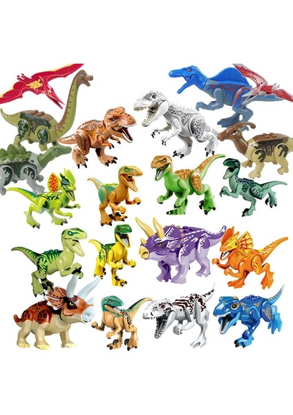 60-29 Tarzı Yaratıcılar Jurassic Dinozorlar Dünya Parkı Dinozor Raptor Koruma Bölgesi Yapı Taşları Seti Çocuk Oyuncakları Juguetes Yaratıcı Hayvanlar Kiti (Yurt Dışından) fiyatları