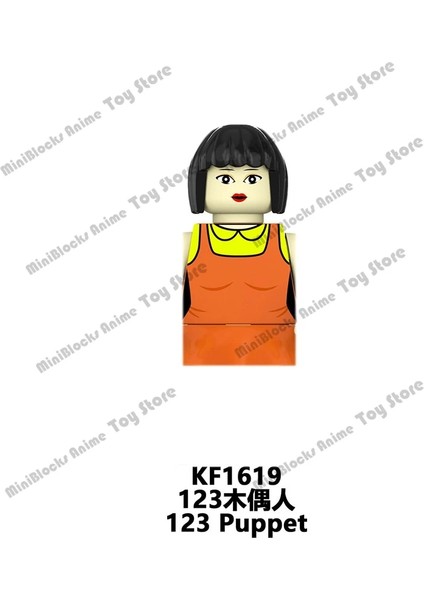 KF1619 Stili KDL808 Film Kalamar Oyunu Buliding Blokları Tuğla Mini Aksiyon Figürleri Kafaları Serisi Çocuklar Eğitici Montaj Oyuncaklar Doğum Günü Hediyeleri (Yurt Dışından)