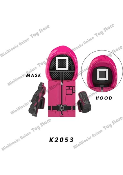 KF1619 Stili KDL808 Film Kalamar Oyunu Buliding Blokları Tuğla Mini Aksiyon Figürleri Kafaları Serisi Çocuklar Eğitici Montaj Oyuncaklar Doğum Günü Hediyeleri (Yurt Dışından) modelleri