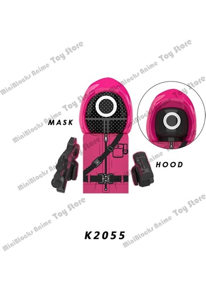KF1619 Stili KDL808 Film Kalamar Oyunu Buliding Blokları Tuğla Mini Aksiyon Figürleri Kafaları Serisi Çocuklar Eğitici Montaj Oyuncaklar Doğum Günü Hediyeleri (Yurt Dışından) indirimleri