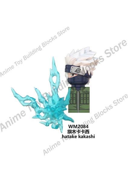 WM2084 Stili W Naruto Yapı Taşları Tuğla Montajı Kakashi Sasuke Uchiha Madara Anime Mini Aksiyon Figürleri Kafaları Oyuncaklar Çocuklar Hediyeler (Yurt Dışından)