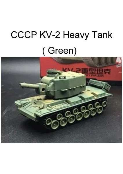 27 Kv-2 Stili Lastic Monte Tank Model Kit Ikinci Dünya Savaşı Askeri Model Puzzletles Tankları Kum Masa Tankları Oyuncaklar Boys Için (Yurt Dışından)