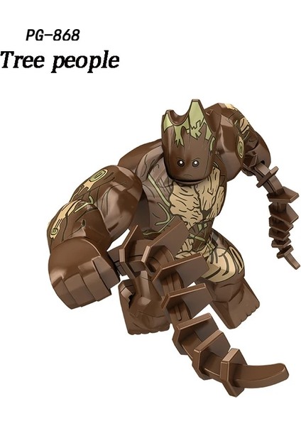 No.7 Tarzı Süper Kahraman Teknolojisi Hulk Thor Deadpool Örümcek Figürler Yapı Taşları Eğitici Oyuncaklar Çocuk Hediyeleri (Yurt Dışından)