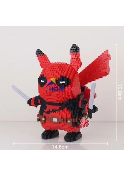 6612-NO Box Stili Pokemon Yapı Taşları Uyumlu Karikatür Poke Anime Topu Pikachued Diamond Mini Yapı Taşları Pokemon Tuğla Oyuncak Oyunu (Yurt Dışından) fırsatları