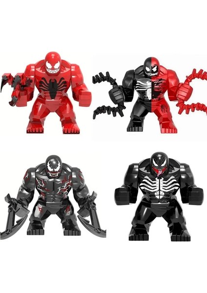 NO.876 Stili Karakter Venom Büyük Boy Anti Örümcek Katliam Modeli Şekil Blokları Inşaat Noel Yapı Tuğlaları Çocuklar Için Oyuncaklar (Yurt Dışından) fiyatları