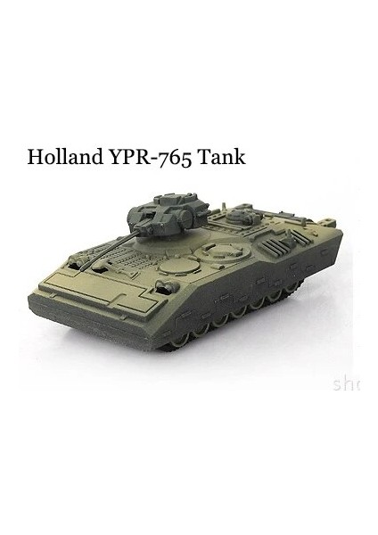 11 YPR-765 Stili Lastic Monte Tank Model Kit Ikinci Dünya Savaşı Askeri Model Puzzletles Tankları Kum Masa Tankları Oyuncaklar Boys Için (Yurt Dışından)