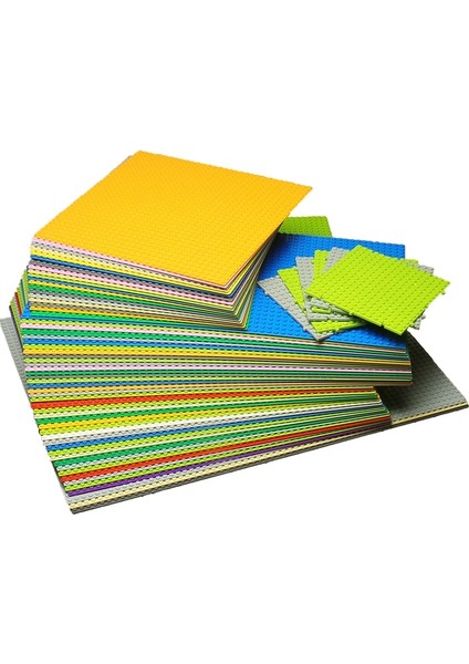 12.8X25,6 cm L Gri Stil 32*32 Nokta Plastik Bloklar Yasal Taban Plakaları 50*k Uyumlu Şehir Klasik Oyuncaklar Mini Inşaat Tuğlaları Çocuklar Için Taban Plakaları (Yurt Dışından) fiyatları