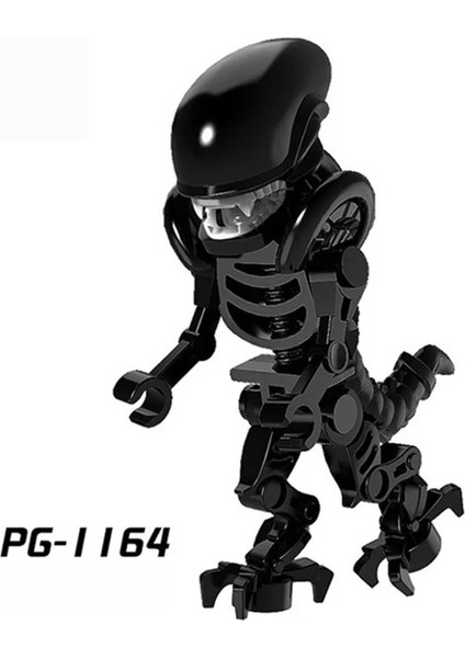 No.10 Tarzı Film Serisi Alien Terminatör Alien Vs Predator Aksiyon Figürü Prometheus Buz Canavarları Yapı Taşları Çocuklar Için Çocuk Oyuncakları (Yurt Dışından)