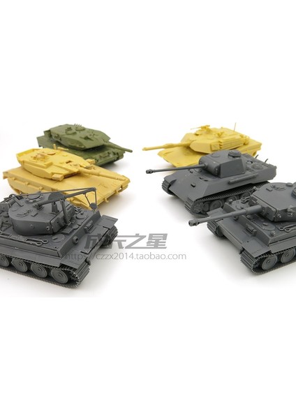 NO.9004 Stili Ikinci Dünya Savaşı Almanya Tank Prefabrik Tiger M1A2 Merkava Leopard 2A5 Askeri Montaj Oyuncak Plastik Model Kiti (Yurt Dışından) indirimleri