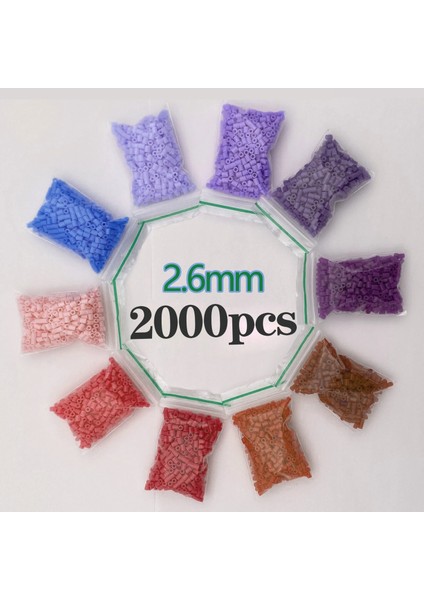 Mesaj Renk Numarası Stili 2.6mmpcs Çanta Merler Hama Boncuk Demir Boncuklar Çocuklar Için Diy Bulmacalar Yüksek Li El Yapımı Hediye Oyuncak (Yurt Dışından)