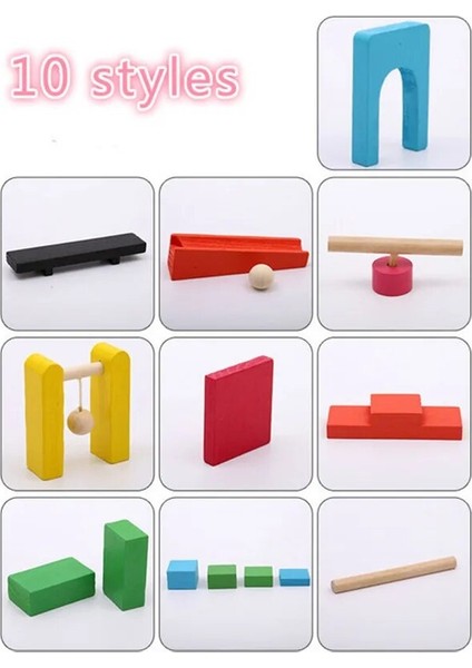 10 Stil Stili Çocuklar Ahşap Domino Kurumu Aksesuarları Organ Blokları Gökkuşağı Yapboz Domino Montessori Eğitici Ahşap Oyuncaklar Çocuklar Için (Yurt Dışından)
