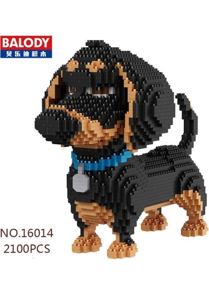 16042 Kutu Stili ile Mini Bloklar Karikatür Köpek Mini Balody Dachshund Modeli Blok Yapı Meclisi Brinquedos Tuğla Eğitici Oyuncak Çocuklar Için Hediyeler (Yurt Dışından) modelleri
