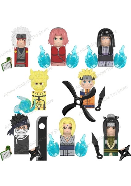 K2030 Stili Yapı Taşları Naruto Sıcak Japon Filmi Anime Serisi Figürler Çocuklar Için Eğitici Oyuncaklar Hediyeler KDL801 KDL802 KDL803 KDL804 (Yurt Dışından)