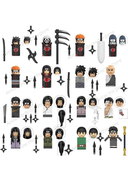 K2030 Stili Yapı Taşları Naruto Sıcak Japon Filmi Anime Serisi Figürler Çocuklar Için Eğitici Oyuncaklar Hediyeler KDL801 KDL802 KDL803 KDL804 (Yurt Dışından)