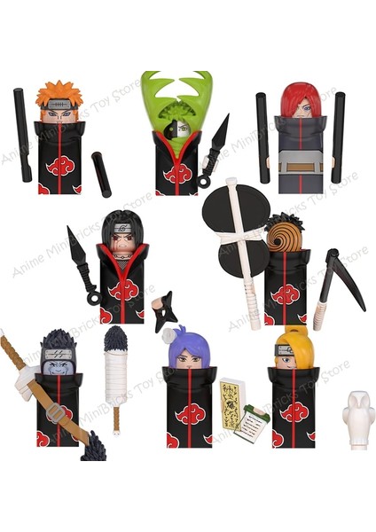 K2030 Stili Yapı Taşları Naruto Sıcak Japon Filmi Anime Serisi Figürler Çocuklar Için Eğitici Oyuncaklar Hediyeler KDL801 KDL802 KDL803 KDL804 (Yurt Dışından)