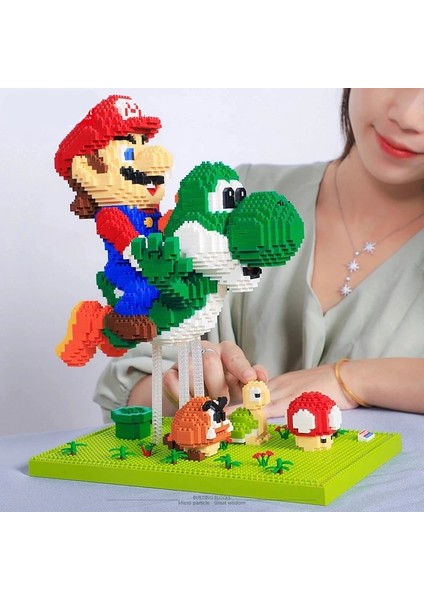 NO.16039 Stili Kutu ile Balody Süper Ma Fly Yapı Taşları Goomba Koopa 3D Modeli Dıy Mini Elmas Tuğla Oyuncak Çocuk Boys Hediyeler Için (Yurt Dışından)