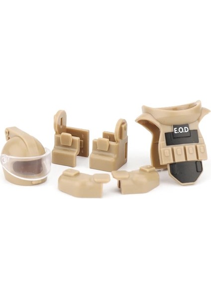 G-2set Stili Askeri Figürler Bomba Imha Takım Aksesuarları Yapı Taşı Modern Polis Askeri Yelek Ekipmanları Modeli Mini Parçaları Tuğla Oyuncak (Yurt Dışından) fırsatları