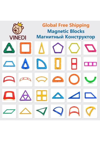 Kırmızı Stil L Beden Vınedı Büyük Boy Manyetik Tasarımcı Inşaat Seti Model ve Bina Oyuncak Mıknatıslar Manyetik Bloklar Çocuklar Için Eğitici Oyuncaklar (Yurt Dışından)
