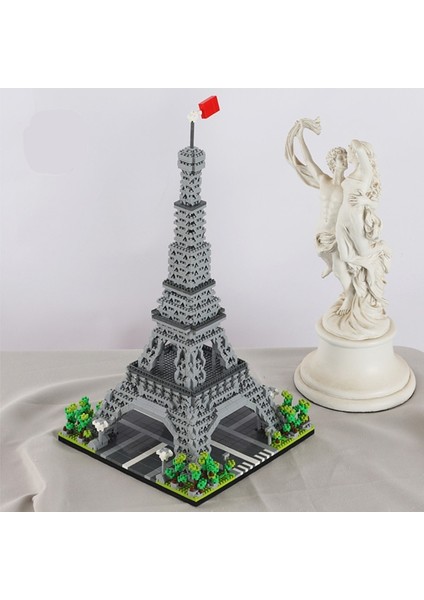Kule Köprüsü Tarzı Dünya Mimarisi Eyfel Kulesi Köprüsü Çin Seddi Louvre Müzesi Kale Saray Dıy Mini Elmas Bloklar Tuğla Yapı Oyuncak Kutu Yok (Yurt Dışından) modelleri