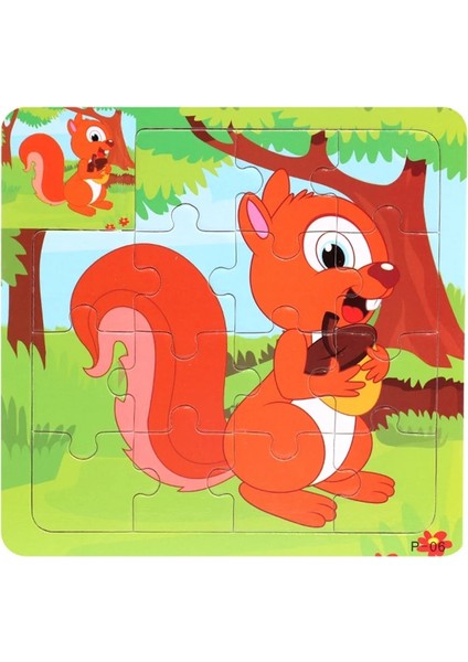No.7 Tarzı Artoon Ahşap Hayvan ve Ulaşım 3D Yapboz Yapboz Ahşap Oyuncaklar Zeka Çocuklar Için Bebek Erken Eğitici Oyuncak (Yurt Dışından)
