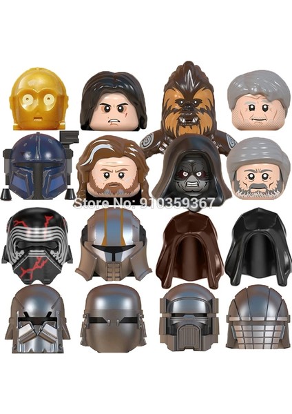 XP301 Stili Tek Satmak Film Serisi Paz Vizra Mandalori Skywalk Starkiller Trooper Figürleri Aksesuarlar Yapı Taşı Oyuncak Noel Hediyesi (Yurt Dışından) fiyatları